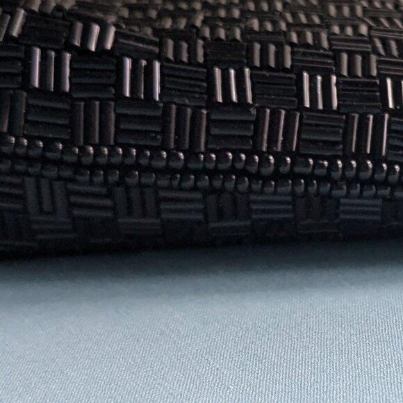 Vintage Black Beaded Phone/Cigarette/Tissue Pouch/Purse with Remove-able Strap - Picture 7 of 14